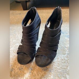 Women’s Black Wedges - Size 9